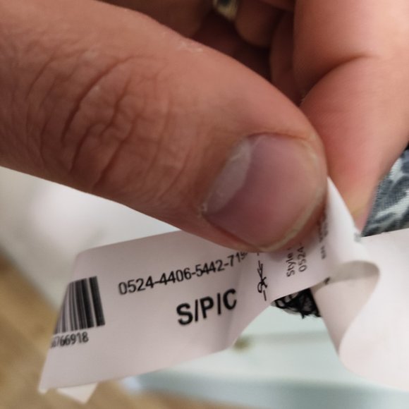 Urban Heritage one piece shorts / top. Black with floral design size petite - Picture 5 of 5